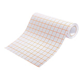 Maxbell Grey&Orange Grid Clear Transfer Paper Tape Roll for Vinyl Crafts Hobby