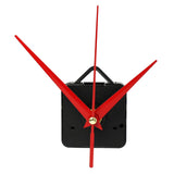 Maxbell 6xLong-Hands Quartz Wall Clock Spindle Movement Mechanism Repair Tools Red