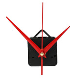 Maxbell 3xLong-Hands Quartz Wall Clock Spindle Movement Mechanism Repair Tools Red