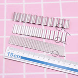 Maxbell 2 Set Polymer Clay Cutter Shapes Puncher Hole Punch Metal Mold
