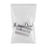 Maxbell 2 Set Polymer Clay Cutter Shapes Puncher Hole Punch Metal Mold