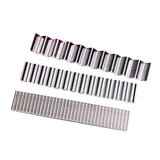 Maxbell 2 Set Polymer Clay Cutter Shapes Puncher Hole Punch Metal Mold