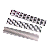 Maxbell 2 Set Polymer Clay Cutter Shapes Puncher Hole Punch Metal Mold