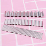 Maxbell 2 Set Polymer Clay Cutter Shapes Puncher Hole Punch Metal Mold