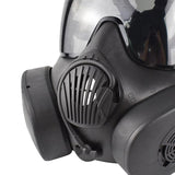 Maxbell 2xFull Face Mask Respirator CS Perspiration Face Protector Black_Gray Lens