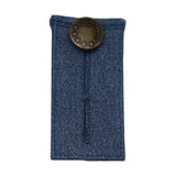 Maxbell 5xDenim Pants Extender 2 Button Hooks Elastic Waist Extenders Blue