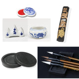 3x11 Set of Chinese Calligraphy Brush Pen Ink Set Regular Script Beginners