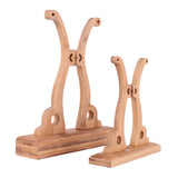 Maxbell 3xChinese Style Palace Bracket Holder Stand For Round Circular Hand Fan