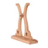 Maxbell 4xChinese Style Palace Bracket Holder Stand For Round Circular Hand Fan