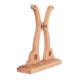 Maxbell 3xChinese Style Palace Bracket Holder Stand For Round Circular Hand Fan