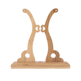 Maxbell 3xChinese Style Palace Bracket Holder Stand For Round Circular Hand Fan