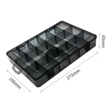 Tool Box Jewelry Beads Beads Sequins Screw Storage Organizer Case 18 Grids