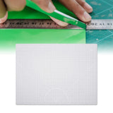 3xA1/A2/A3/A4 Cutting Mat Rotary Cutter Knife Printed Grid Craft grey black