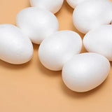 Maxbell 150pcs Modelling Styrofoam Foam Eggs Party Decoration Crafts Ornament 5cm