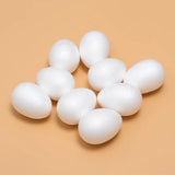 Maxbell 150pcs Modelling Styrofoam Foam Eggs Party Decoration Crafts Ornament 5cm