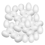 Maxbell 150pcs Modelling Styrofoam Foam Eggs Party Decoration Crafts Ornament 5cm