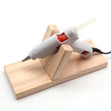 Maxbell 2xHot Glue     Holder Tools Storage Holder Hot Melt Glue     Support Stand