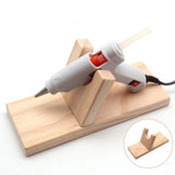 Maxbell 2xHot Glue     Holder Tools Storage Holder Hot Melt Glue     Support Stand