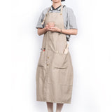 Maxbell 2xPottery Apron Canvas Adult Anti-Fouling Full Cover Anti-Oil Painting