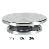 Maxbell 2x Sculpting Wheel Turntable Pottery Stand Turn for Model Building
