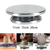 Maxbell 2x Sculpting Wheel Turntable Pottery Stand Turn for Model Building