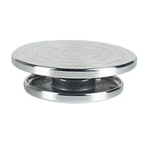 Maxbell 2pcs Sculpting Wheel Turntable Pottery Stand Turn for Model Building