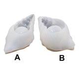 Maxbell 2x Creative Conch Shell Shape Tray Mould Storage Ornaments Container