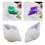 Maxbell 2x Creative Conch Shell Shape Tray Mould Storage Ornaments Container