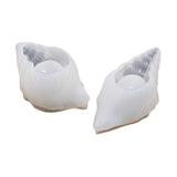 Maxbell 2x Creative Conch Shell Shape Tray Mould Storage Ornaments Container