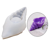 Maxbell 2x Creative Conch Shell Shape Tray Mould Storage Ornaments Container