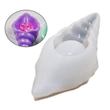 Maxbell 2x Creative Conch Shell Shape Tray Mould Storage Ornaments Container