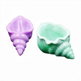 Maxbell 2x Creative Conch Shell Shape Tray Mould Storage Ornaments Container