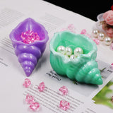 Maxbell 2x Creative Conch Shell Shape Tray Mould Storage Ornaments Container