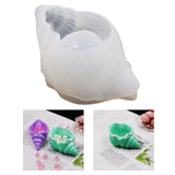 Maxbell 2x Creative Conch Shell Shape Tray Mould Storage Ornaments Container
