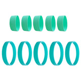 Maxbell Silicone Bands Prevent Ghosting Tight-Fitting Sublimation Bands Green