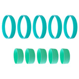 Maxbell Silicone Bands Prevent Ghosting Tight-Fitting Sublimation Bands Green