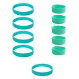 Maxbell Silicone Bands Prevent Ghosting Tight-Fitting Sublimation Bands Green