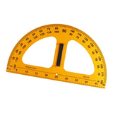 Math Geometry Ruler Large Number for School Classroom 1 Piece Protractor