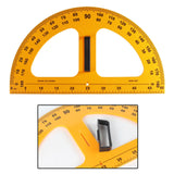 Math Geometry Ruler Large Number for School Classroom 1 Piece Protractor