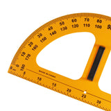 Math Geometry Ruler Large Number for School Classroom 1 Piece Protractor