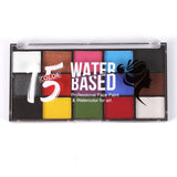 Maxbell 4xFace Body Paint palettes Facepaints Watercolor for Christmas Halloween