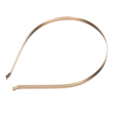 Maxbell 4x5Pcs 5mm Stainless Steel Hairbands Headwear Handicraf Ladies Girls Women gold