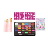 Maxbell 3xFace Body Paint Face Painting Kit for Stage Performance Cosplay Festival