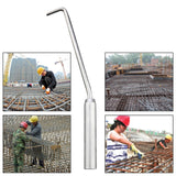 Maxbell 2xManual Rebar Wire Twisting Tool Pull Tie Wire Twisting Fence with Hook