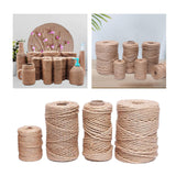 Jute Rope Hemp Rope Twisted Sisal Rope for Cat Scratching Post Toy Repairing 3mm - Aladdin Shoppers