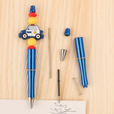 Maxbell 2x20 Pieces Bead Pen Printable Beaded Pen for Stationery Journaling Supplies