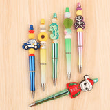 Maxbell 2x20 Pieces Bead Pen Printable Beaded Pen for Stationery Journaling Supplies