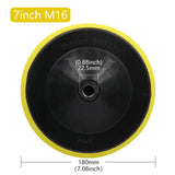 Maxbell Sanding Disc Backing Pad Polisher Sander Backing Pad for Drill Lightweight 7inch 180mm M16