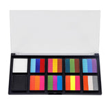 Maxbell 4xFace Body Paint Set Painting Palette Supplies for Halloween Makeup Christmas