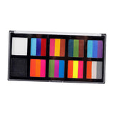 Maxbell 3xFace Body Paint Set Painting Palette Supplies for Halloween Makeup Christmas
